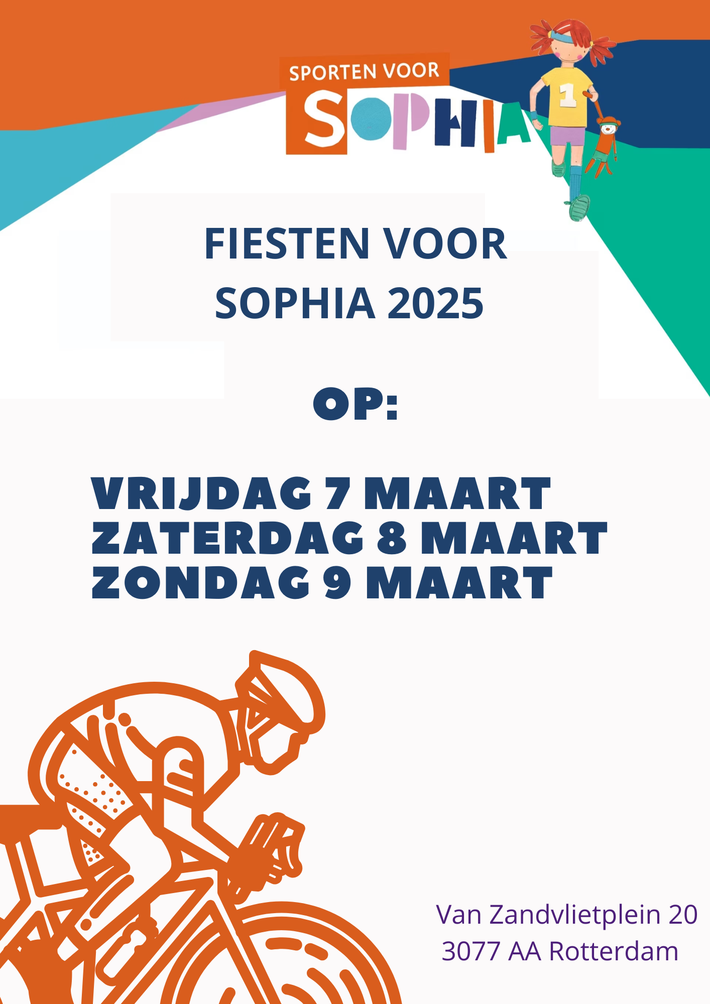 Fietsen voor Sophia 1